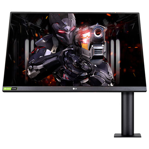 LG UltraGear 27" 1440p WQHD 144Hz 1ms GTG IPS LED G-Sync Gaming Monitor - Black
