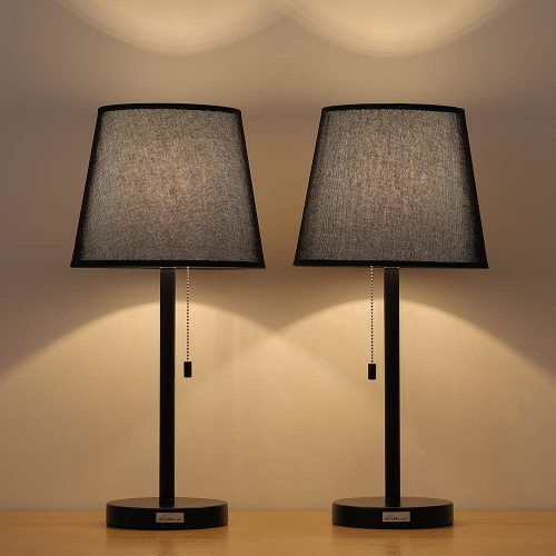 Modern Metal Lamp Pull Chain Light, Chain Table Lamp Bases