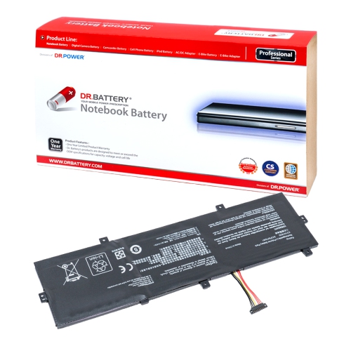 DR. BATTERY  C31N1620 3Icp5/70/81 0B200-02370200 0B200-02370100 Battery Compatible for Asus Zenbook Ux3400Ua Ux3430Un Ux3430Uq Ux430Ua Ux430Un