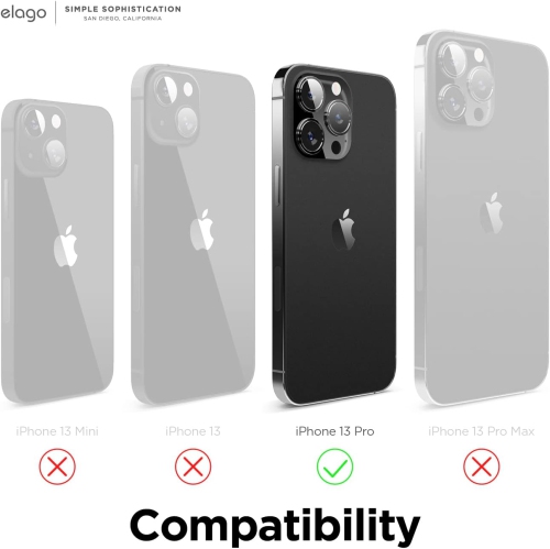 elago Compatible with iPhone 13 Pro Case, Liquid Silicone Case, Full Body Screen Camera Protective Cover, Shockproof, Slim Case, Anti-Scratch Soft