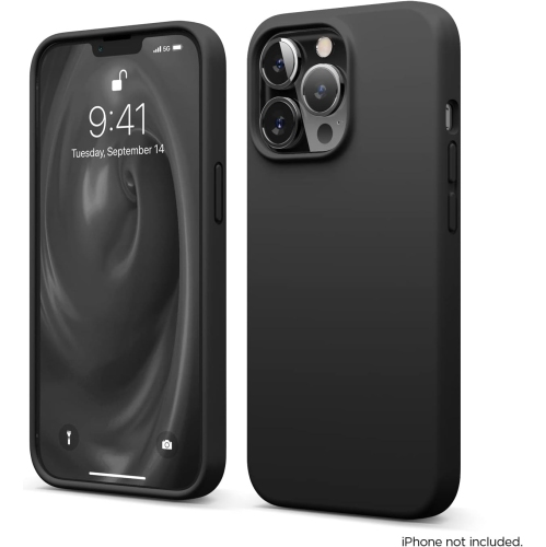 elago Compatible with iPhone 13 Pro Case, Liquid Silicone Case, Full Body Screen Camera Protective Cover, Shockproof, Slim Case, Anti-Scratch Soft