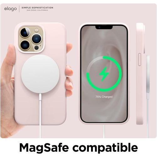 elago Compatible with iPhone 13 Pro Case, Liquid Silicone Case, Full Body Screen Camera Cover, Shockproof, Slim Phone Case, Anti-Scratch Soft