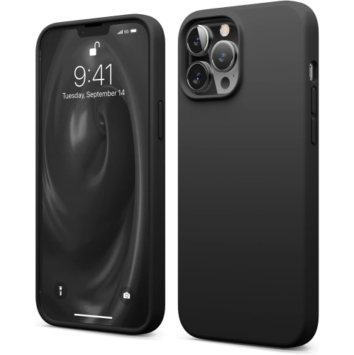 elago Compatible with iPhone 13 Pro Max Case, Liquid Silicone, Full Body Screen Camera Protective Cover, Shockproof, Slim Case, Anti-Scratch Soft