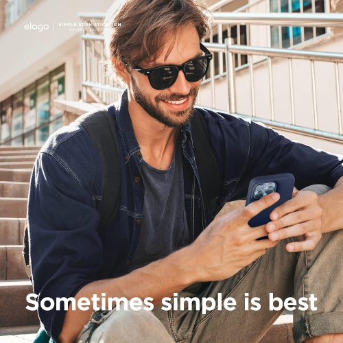 elago Compatible with iPhone 13 Pro Case, Liquid Silicone Case, Full Body Screen Camera Cover, Shockproof, Slim Case, Anti-Scratch Soft Microfiber