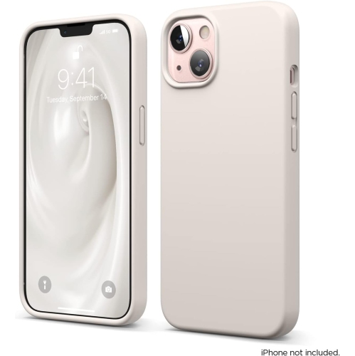 elago Compatible with iPhone 13 Case, Liquid Silicone Case, Full Body Screen Camera Protective Cover, Shockproof, Slim Phone Case, Anti-Scratch Soft