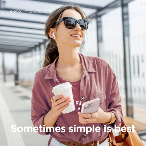 elago Compatible with iPhone 13 Case, Liquid Silicone Case, Full Body Screen Camera Protective Cover, Shockproof, Slim Case, Anti-Scratch Soft