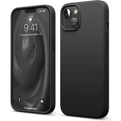 elago Compatible with iPhone 13 Case, Liquid Silicone Case, Full Body Screen Camera Protective Cover, Shockproof, Slim Phone Case, Anti-Scratch Soft