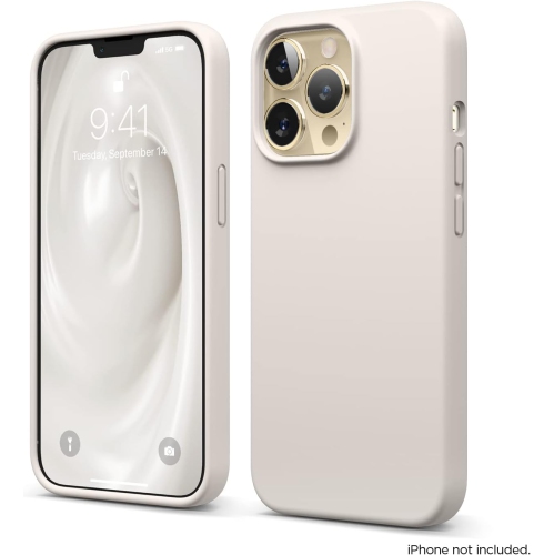 elago Compatible with iPhone 13 Pro Case, Liquid Silicone Case, Full Body Screen Camera Protective Cover, Shockproof, Slim Case, Anti-Scratch Soft