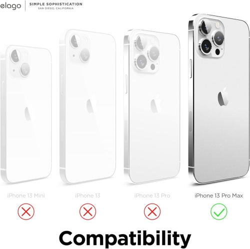 elago Compatible with iPhone 13 Pro Max Case, Liquid Silicone, Full Body Screen Camera Protective Cover, Shockproof, Anti-Scratch Soft Microfiber