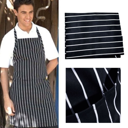 ISTAR Kitchen Cooking Aprons Soft Waterproof Adjustable Bib Chef Apron Durable with 2 Pockets Aprons for Men Women