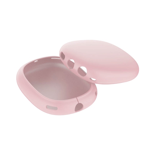 StrapsCo Smooth Silicone Rubber Earphone Covers for Apple AirPods Max - Pink