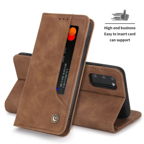 Étui portefeuille de POLA avec béquille en cuir de polyuréthane de qualité supérieure avec porte-carte, étui magnétique robuste antichoc, convient au