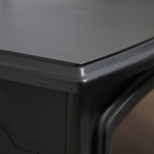 Poêle à bois électrique Homcom, chauffage de cheminée sur pied avec effet de flamme réaliste, protection de sécurité contre la surchauffe, 750 W/1500