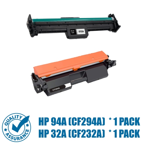PRINTER PRO  Compatible Replacement for HP 94A (Cf294A)/ 32A(Cf232A) Toner Cartridge w Drum Unit - HP Printer Laserjet Pro M118Dw Mfp M148Dw