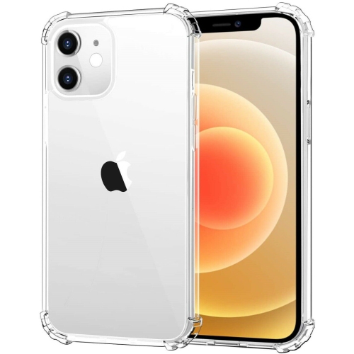 for iPhone 12 11 Pro XS Max XR 6s 7 8 Plus SE Clear Bumper Case Shockproof Cover