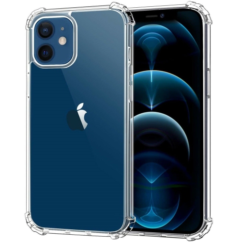 for iPhone 12 11 Pro XS Max XR 6s 7 8 Plus SE Clear Bumper Case Shockproof Cover