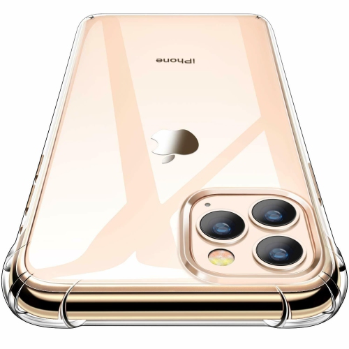 for iPhone 12 11 Pro XS Max XR 6s 7 8 Plus SE Clear Bumper Case Shockproof Cover