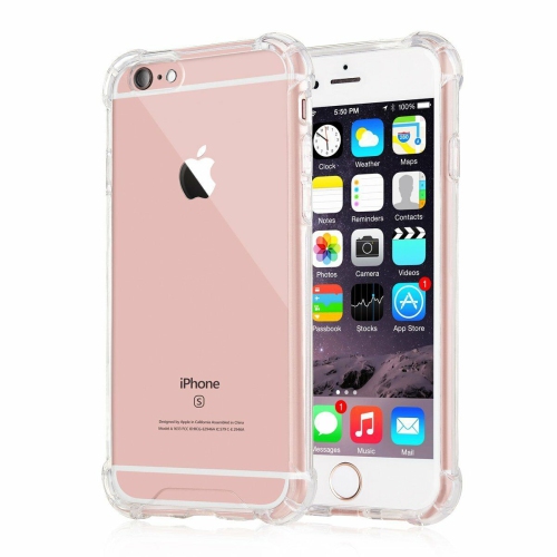 for iPhone 12 11 Pro XS Max XR 6s 7 8 Plus SE Clear Bumper Case Shockproof Cover