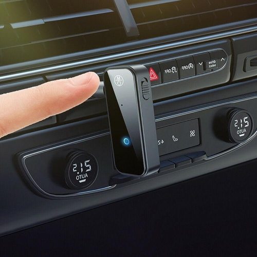 Wireless Bluetooth 5.0 Adapter 3.5mm Aux Audio For Car Mic Music Receiver Stereo