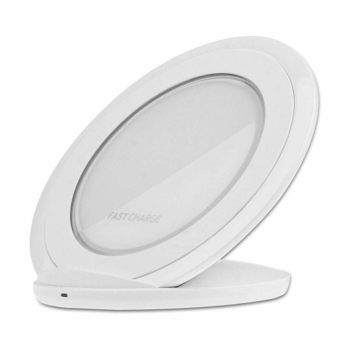 Wireless Fast Charging Pad Dock with Stand for Samsung S10 S9 S8 iPhone 11 XR 12