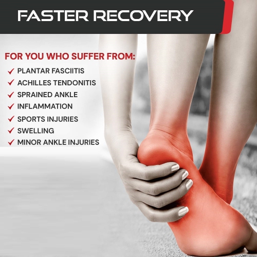 ISTAR Ankle Support Brace, Breathable Neoprene Sleeve, Adjustable Wrap