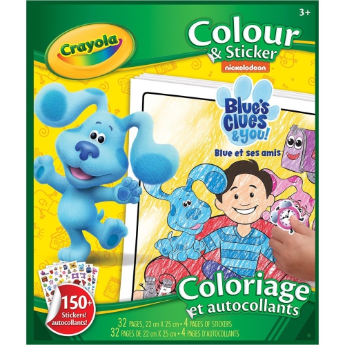 Crayola - Colour & Sticker Book Blue's Clues & you!