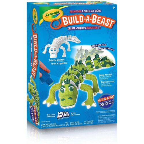 Crayola Build-A-Beast Craft Kit - Alligator