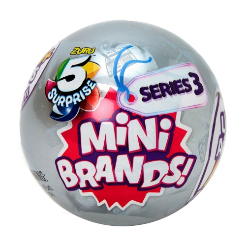 5 Surprise Mini Brands! Series 3 Mystery Pack