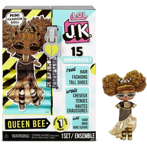 MGA  L.o.l. Surprise Jk Queen Bee Mini Fashion Doll With 15 Surprises