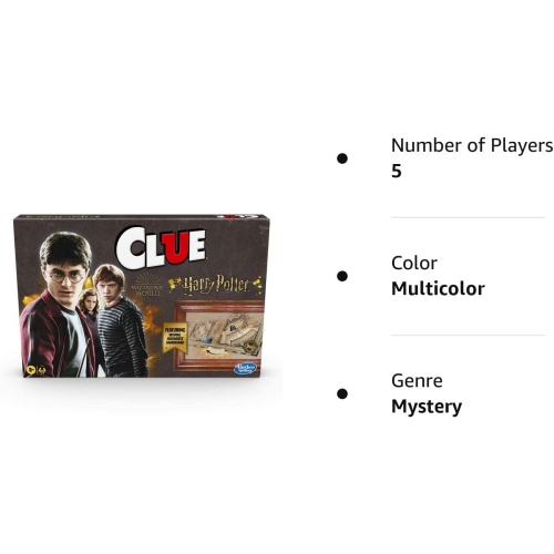 Clue Harry Potter Board Game
