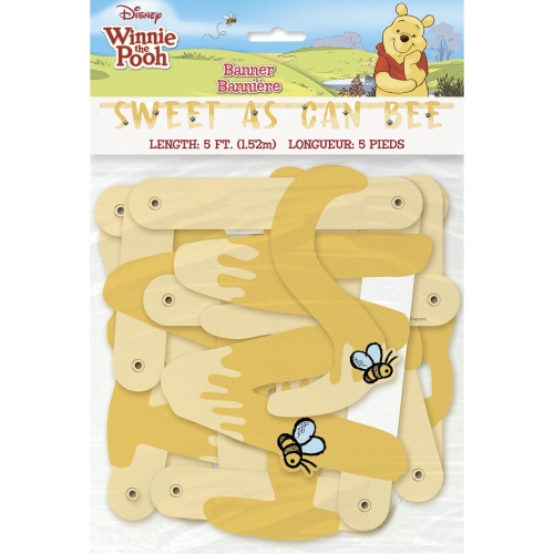 Winnie the Pooh - Happy Honeycomb Party Banner