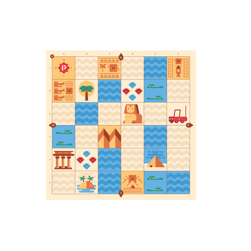 Cubetto Educational Ancient Egypt Adventure Pack | Educational Toy for Kids, Programming toy for kids | Educational Fun Toy | Above 3 years toy
