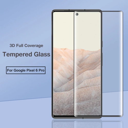 【CSmart】 Case Friendly 3D Curved Full Coverage Tempered Glass Screen Protector for Google Pixel 6 Pro 2021