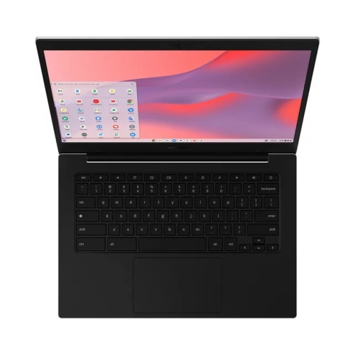 Samsung Galaxy Chromebook Go 14" HD Laptop Intel Celeron N4500 4GB 64GB Silver Chrome OS Black Brand New