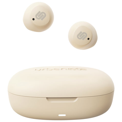 Écouteurs boutons 100 % sans fil Lisbon d'Urbanista - Crème à la vanille