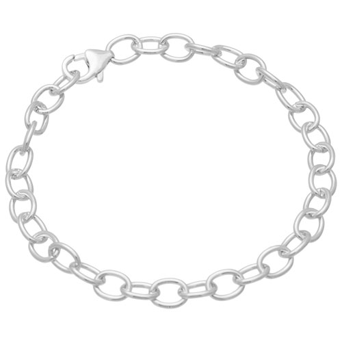 Bronzoro Oval Rolo Link Bracelet In Palladium On Bronze Best Buy Canada 