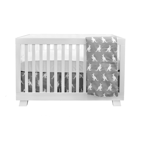 Ensemble de literie pour berceau de bébé Bebelelo pour garçons et filles - Ensemble de literie pour bébé 4 pièces