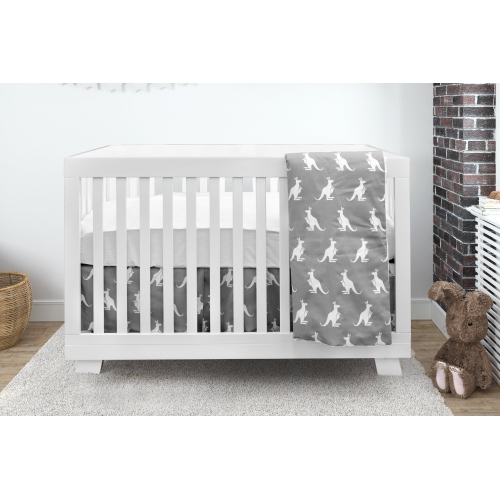 Ensemble de literie pour berceau de bébé Bebelelo pour garçons et filles - Ensemble de literie pour bébé 4 pièces