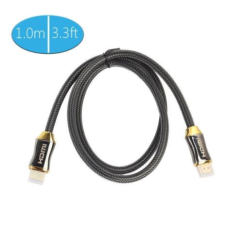 ISTAR 4K HDMI Cable 24Gpbs High Speed Cable to HDMI 2.0 Supports 1080p, 3D, 2160p, 4K 60Hz UHD, HDR,CL3 for in-Wall Installation,28AWG Braided