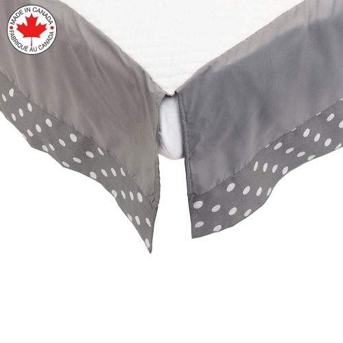 Bebelelo 7 Pieces Baby Bedding Set - Nursery Crib Set Including Skirt, Comforter, Quilt Cover, Fitted Sheet, and More for Kids, Boys, Girls