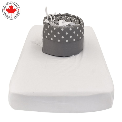 Bebelelo 7 Pieces Baby Bedding Set - Nursery Crib Set Including Skirt, Comforter, Quilt Cover, Fitted Sheet, and More for Kids, Boys, Girls