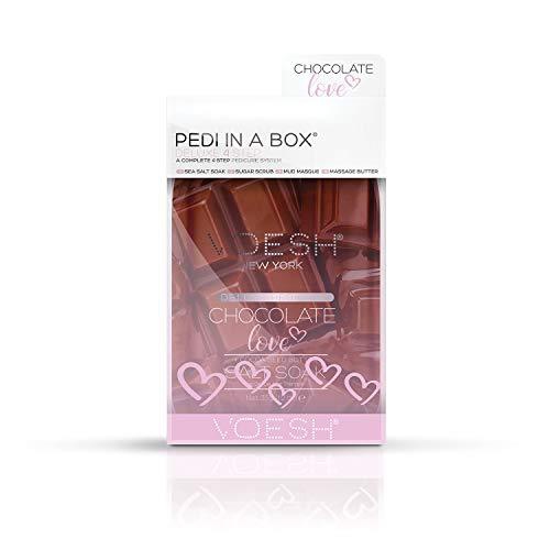 VOESH Pedi In A Box Deluxe 4 Step Set - Chocolate Love