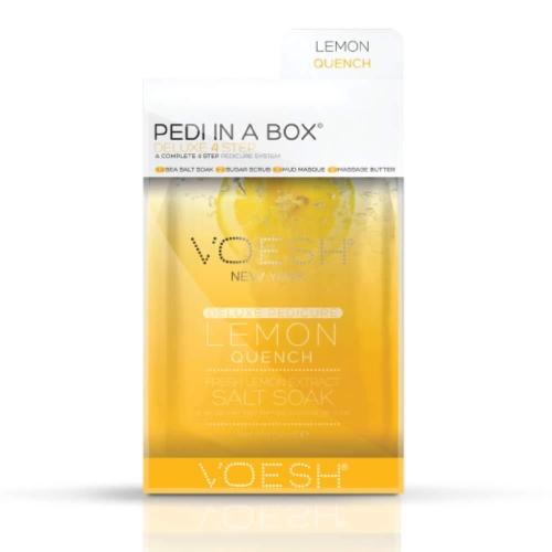 VOESH  Pedi In A Box Deluxe 4 Step Set - Lemon Quench