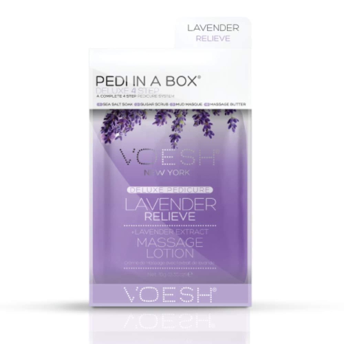 VOESH  Pedi In A Box Deluxe 4 Step - Lavender Relieve
