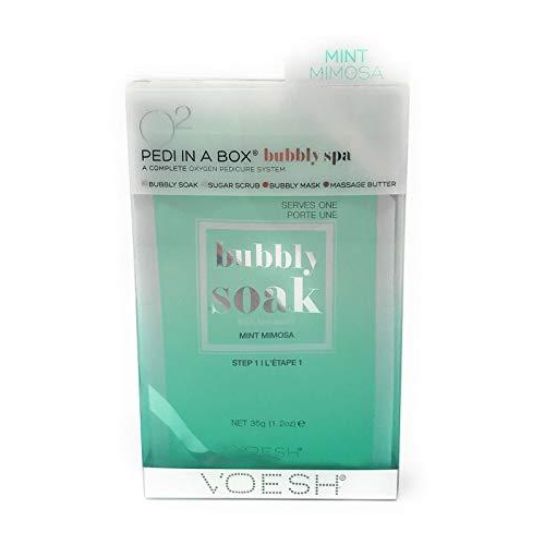 Voesh Pedi in A Box Bubble Spa 4 Step - Menthe Mimosa