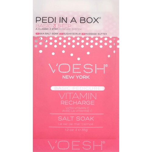 VOESH Pedi In A Box Basic 3 Step - Vitamin Recharge