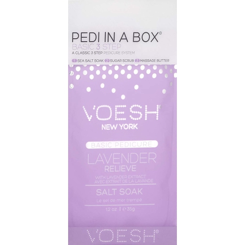 VOESH Pedi In A Box Basic 3 Step - Lavender
