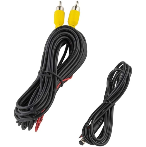 DS18 RCNLP/BK Black Top License Plate Waterproof Full Color Backup Camera