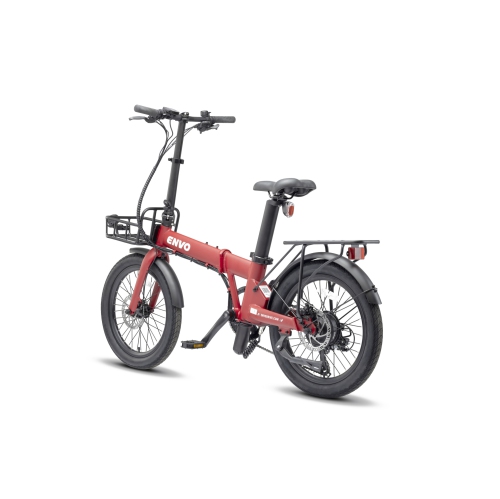 Open Box - ENVO Lynx-20 Folding eBike - Red