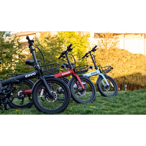 Open Box - ENVO Lynx-20 Folding eBike - Red